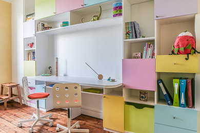 Idée de décoration pour une chambre d'enfant design.