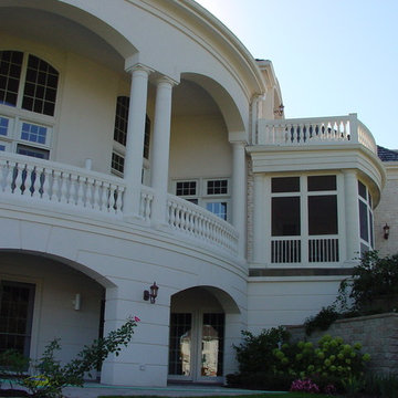 Exterior Columns and Balustrades