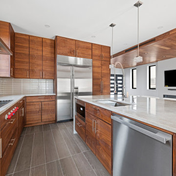 One family home design, construction documents and construction administration