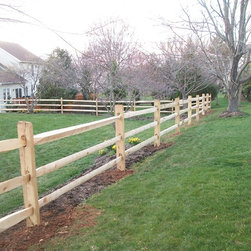 Split Rail Fencing - Home Fencing And Gates