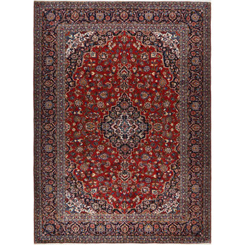 Persian Rug Keshan 13'9"x9'10" Hand Knotted