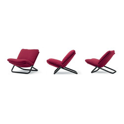 Arflex - Cross Low Armchair by Marcello Cuneo for Arflex - Armchairs and Accent Chairs