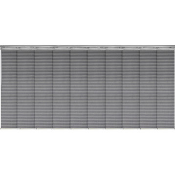 Rubi 10-Panel Track Extendable Vertical Blinds 120-218"W