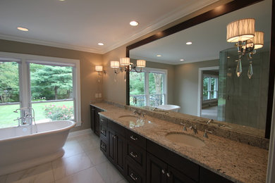 Example of a bathroom design in Other