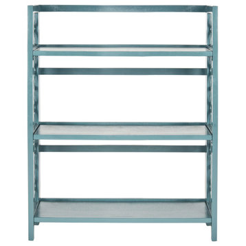 Robin 3 Tier Low Bookcase Teal