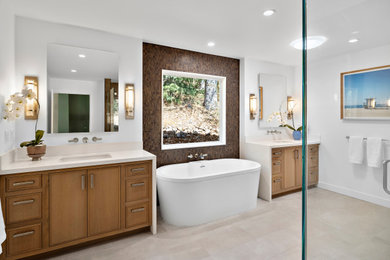 Santa Rosa | New Transitional Bathroom Remodel