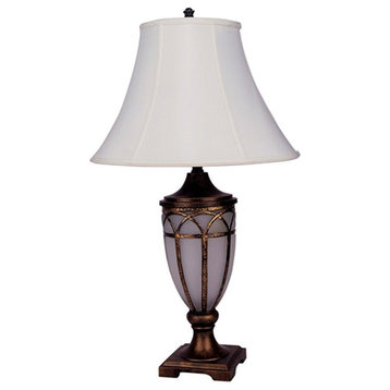 31" Table Lamp With Night Light