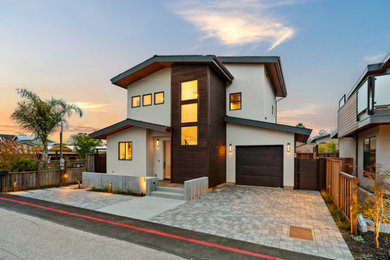 Example of an exterior home design in Other