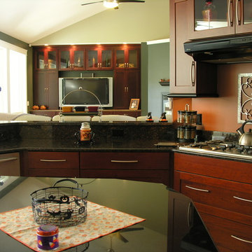 Cherry Wood Kitchen