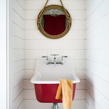 Nautical Powder Bath in Lake House