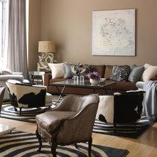 Traditional Living Room by Tara Seawright Interior Design
