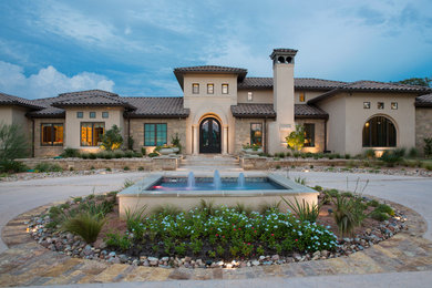 Inspiration for a contemporary exterior home remodel in Austin