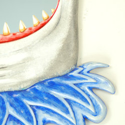 Jaws Shark Wall Mirror - Wall Mirrors