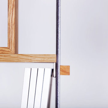Living Design con la libreria "Legno al Cubo"