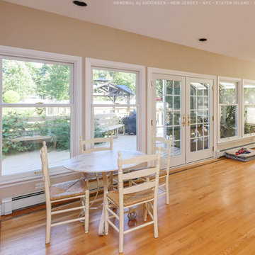 New Windows and French Doors in Lovely Family Room - Renewal by Andersen NJ / NY