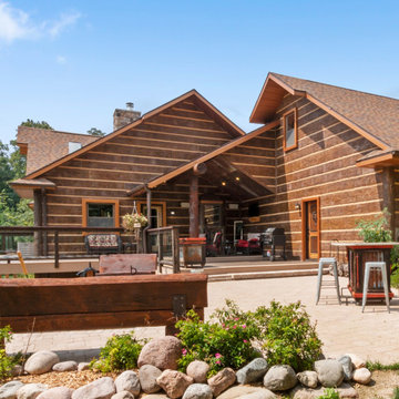 Concrete Log Siding Homes