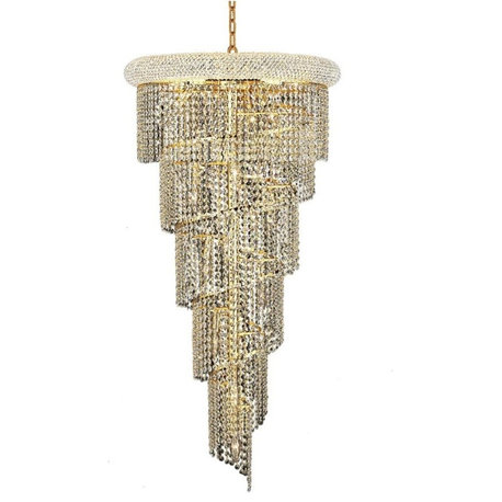 1801 Spiral Collection Hanging Fixture No Neck, Royal Cut