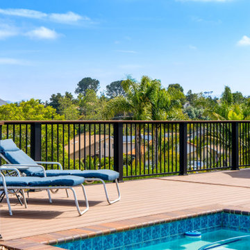 San Marcos Poolside (TimberTech AZEK Composite Deck)