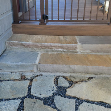Masonry Patio, Masonry Steps
