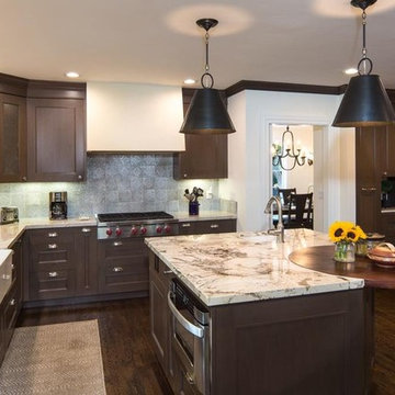 Hamilton Major Remodel, Palo Alto 3800 s.f- Two Story split levels with Basement