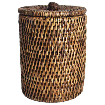 Rattan Large Bathroom Containers Set of 2