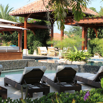 Pool Pergola and Day Bed