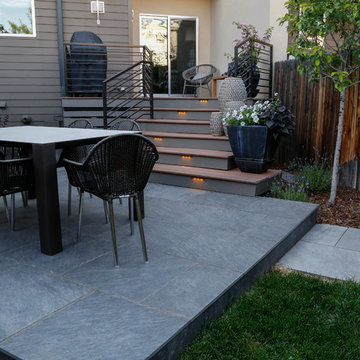 Contemporary Porcelain Pavers