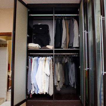 Clean and Concealed Dressing Room