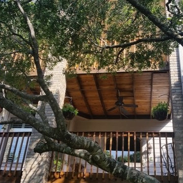 Cedar Balcony Deck Replacement