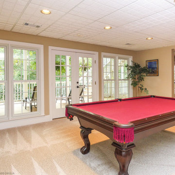 New Wall of Windows in Fabulous Pool Table Room - Renewal by Andersen Georgia