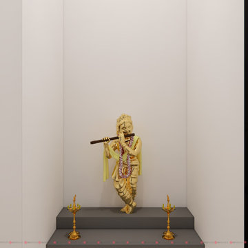Serene Pooja Room