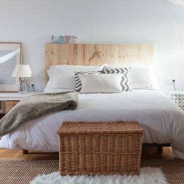 Dormitorio con vestidor. Proyecto Duplex
