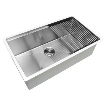 32" Prestige Series Undermount Single Kitchen Sink