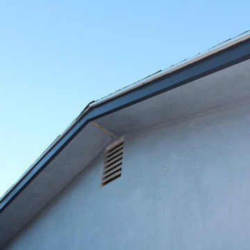 Fascia Wrap, Custom Sectional Slant Back Box Gutters in Studio City