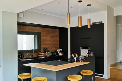 Photo of a contemporary kitchen in Other.