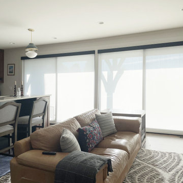 Motorized Solar Shades Sliding Doors | Amazing Blinds by Armi