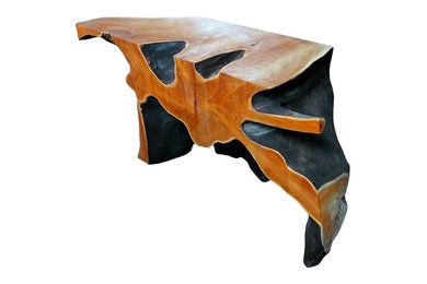 Mesa - Consola de madera maciza