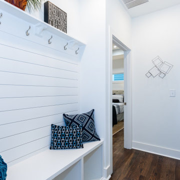 Custom Mudroom Storage