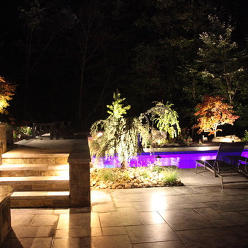 OUTDOOR LIVING FABULOUSLY AT NIGHT