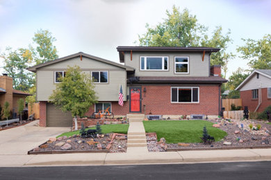 Eclectic exterior home photo in Denver