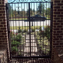 Wrought Iron Exterior Gates - Products