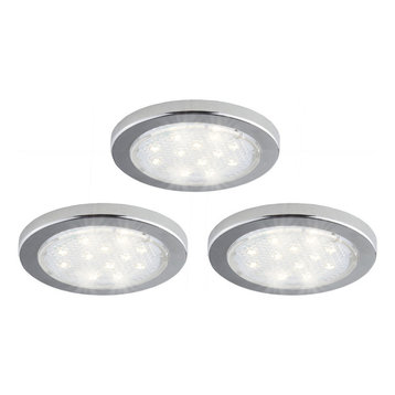 Under-Cabinet LED Pucks, 3-Pack