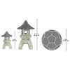 Pagoda 2-Piece Lantern Set