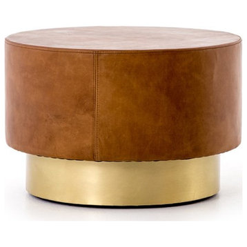 Bedivere Coffee Table Bright Brass, Patina Copper