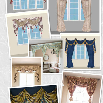 Elegant Valance Curtains by Celuce.com