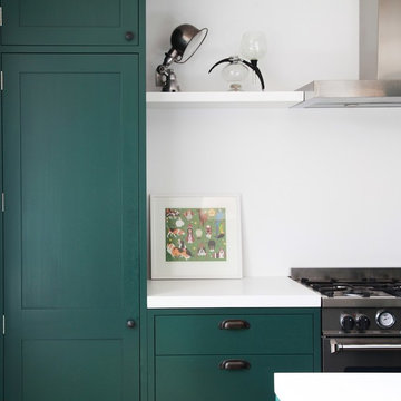 Green Shaker Kitchen
