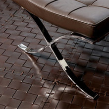 Leather flooring