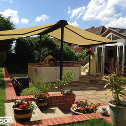 Retractable Fabric Canopies - Pergolas, Arbours & Trellises