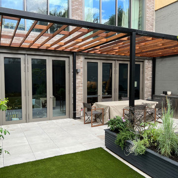 Garage Rooftop Container Garden
