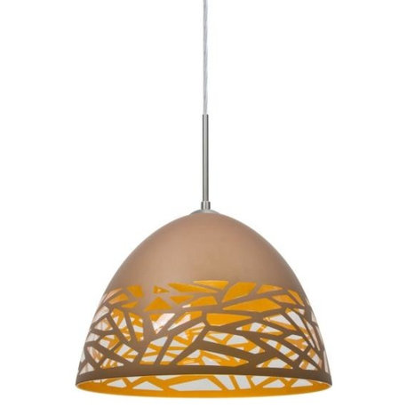 Besa Lighting 1JT-KIEVCP-SN Kiev - One Light Pendant with Flat Canopy